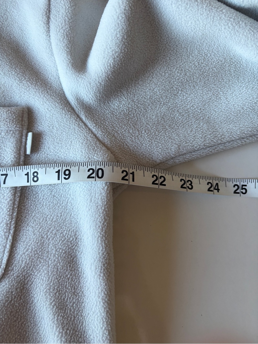 Tna white fleece shacket long sleeve shirt jacket women’s size 1/Small button up - Picture 7 of 8